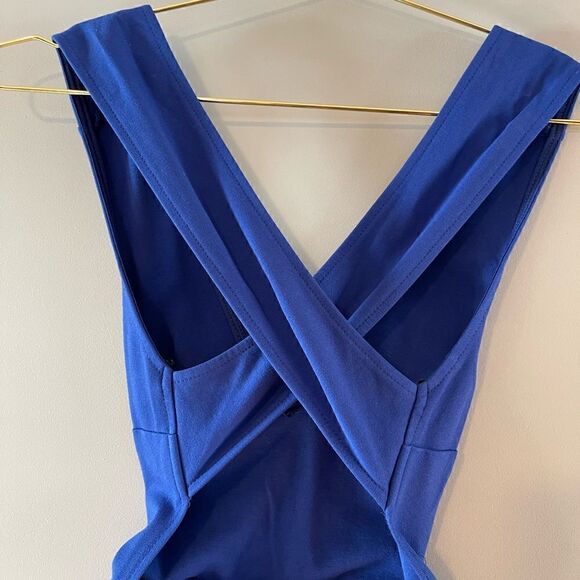 Lulus Going Steady Royal Blue Skater Dress SZ XS - Picture 10 of 13